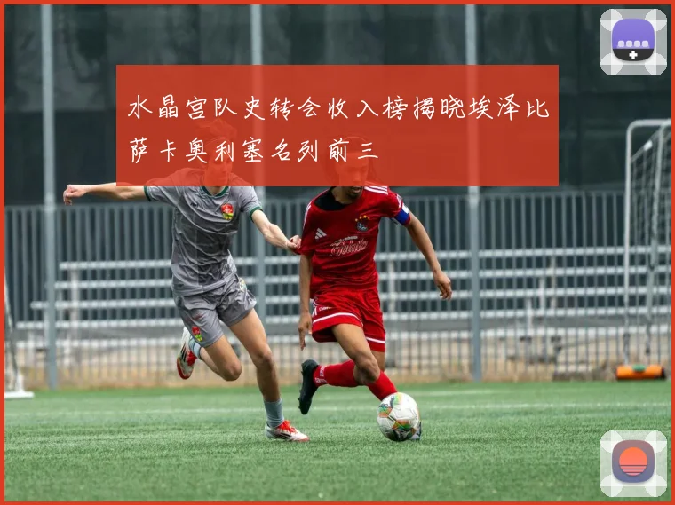 水晶宫队史转会收入榜揭晓埃泽比萨卡奥利塞名列前三